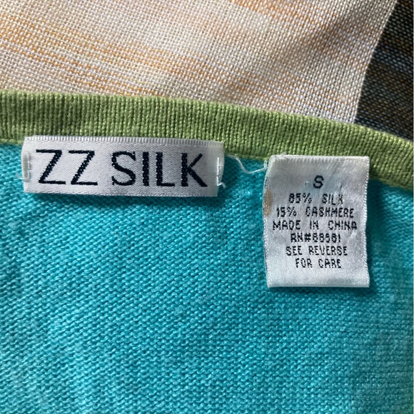 ZZ Silk 2 Piece Knit Top and Cardigan - Picture 6 of 6